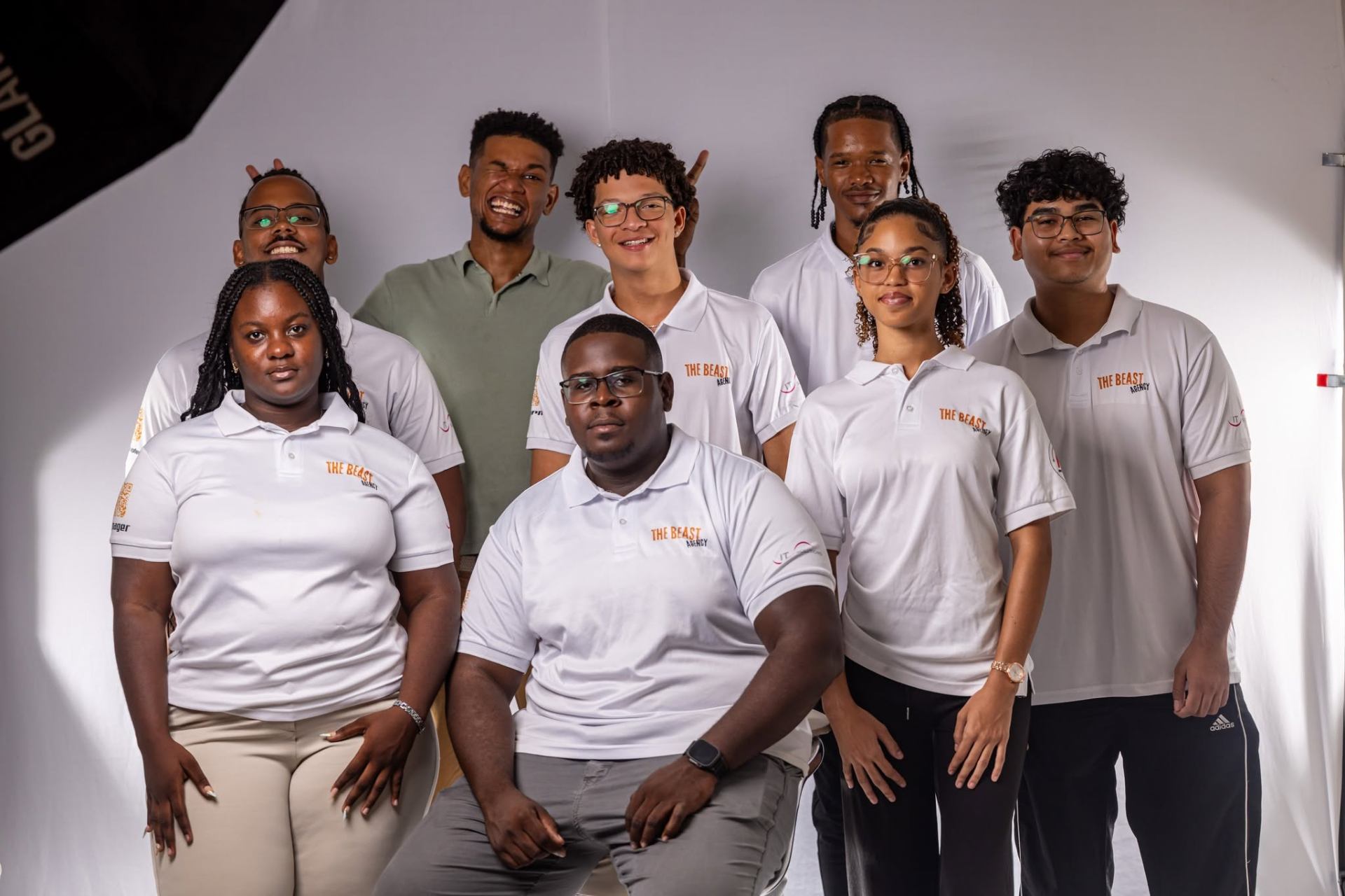 The Beast Agency team group photo